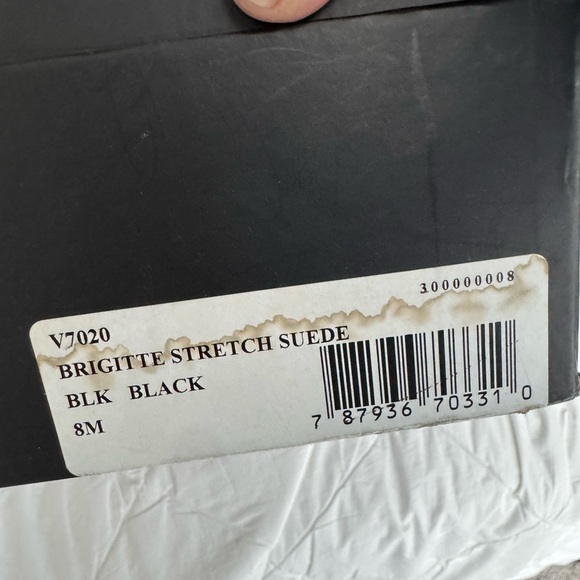 RACHEL ZOE Brigitte Stretch Suede Studded OTK Boots - Picture 7 of 8